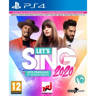 Jeu PS4 KOCH MEDIA Let's Sing 2020 Hits français et inter.