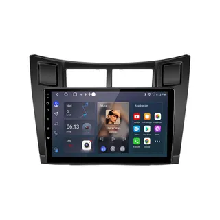 Autoradio connecté JUNSUN pour Toyota Yaris 2005-12 4+64G Carplay