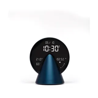 Radio réveil LEXON Conic Clock avec fonction Bluetooth Bleu