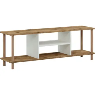 Meuble TV HELLOSHOP26 Meuble TV avec espace de rangement 43 x