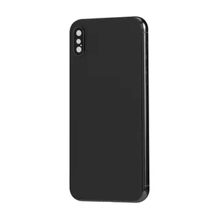 Pièce détachée AVIZAR + Vitre arrière iPhone XS Max Gris