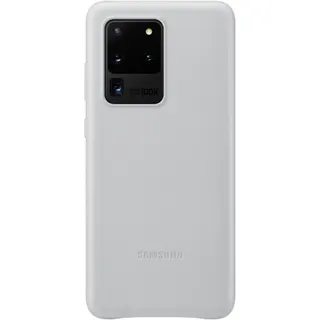 Coque SAMSUNG S20 Ultra Cuir gris clair