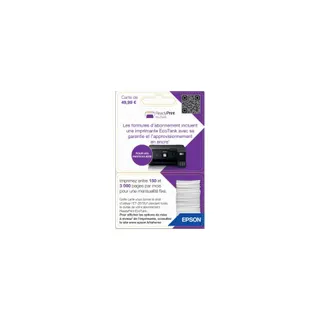 Abonnement EPSON EcoTank pre-paid card for Home