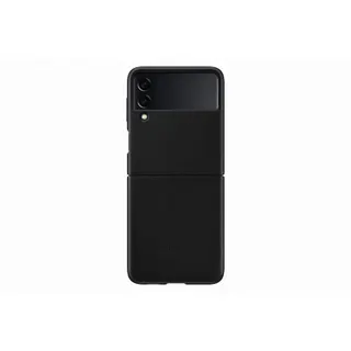 Coque SAMSUNG Z Flip 3 Cuir noir