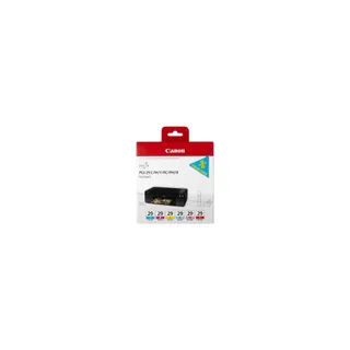 Cartouche d'encre CANON Pack Multipack 6 Originales PGI-29 Couleurs (Photo) - 4872B001