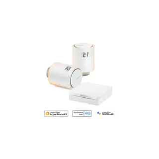 Pack NETATMO 2 têtes thermostat+adaptateur connecté