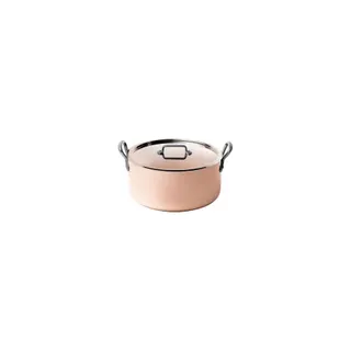 Faitout DE BUYER Faitout pro cuivre/inox 24cm + couvercle