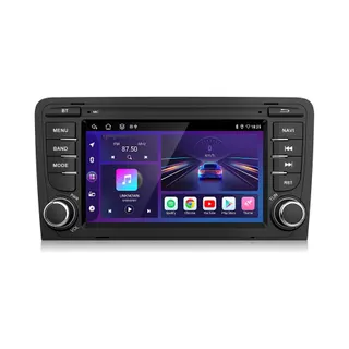 Autoradio connecté JUNSUN Pour AUDI A3 8P 2003-2012 Carplay