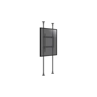 Pied TV KIMEX sol-plafond TV 50"- 100", Hauteur 240cm