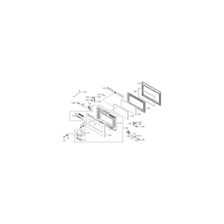 Porte SAMSUNG vitre de porte exterieure rep 1-12