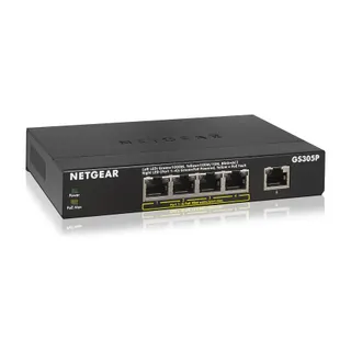 Switch ethernet NETGEAR G305Pv2 5 ports Gigabit avec 4 port PoE+