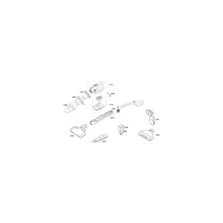 Kit de réparation BOSCH partie centrale rep 0103