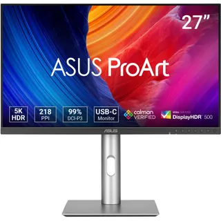 Ecran ASUS ProArt PA27JCV 27" IPS WLED 5K HDR HDMI 2.1 + USB-C 90W