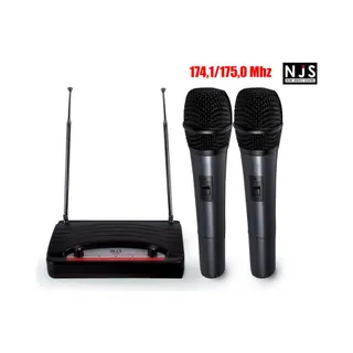 Micro NEW JERSEY SOUND 2 micros main sans fils avec émetteur/ré