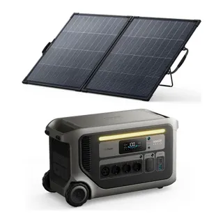 Batterie nomade ANKER SOLIX KIT F3000+PS200 Bifacial