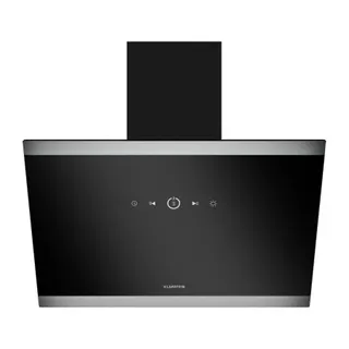 Hotte décorative murale inclinée KLARSTEIN FlashLine 60cm A++ 524m³/h LED 100W Noir