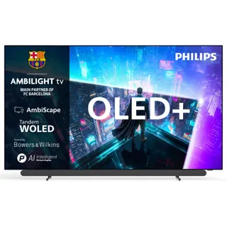 TV OLED PHILIPS 48OLED911 (2026) 48" (121 cm) 4K Ultra HD -  Expérience Cinéma, 120Hz, Ambilight, AI Smart TV