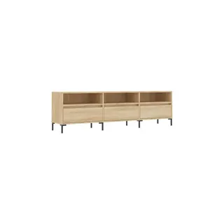 Meuble TV HELLOSHOP26 Meuble TV rectangulaire grand espace de