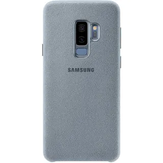 Coque SAMSUNG S9+ Alcantara vert