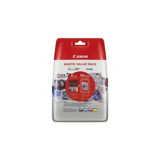 Cartouche d'encre CANON CLI551 XL N/C/M/J+papier photo