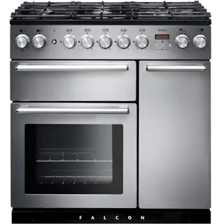 Piano de cuisson gaz FALCON NEXUS 90 INOX CHROME SATINÉ