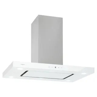 Hotte décorative îlot KLARSTEIN Valeria îlot 90cm 650m³/h CEE A blanc