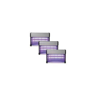 Anti insectes PEREL Pack  3x Destructeurs D'insectes Electri