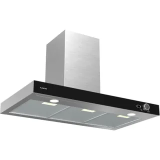 Hotte décorative murale KLARSTEIN AirNova 90cm CEE A++ 110 W 620 m³/h Inox