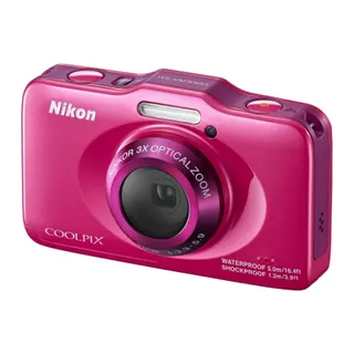Appareil photo Compact NIKON Pack S31 rose + sac à dos Reconditionné