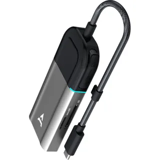 Hub USB C ADEQWAT USB-C / multiports 6 en 1
