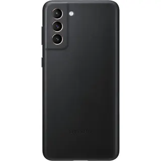 Coque SAMSUNG S21+ Cuir noir