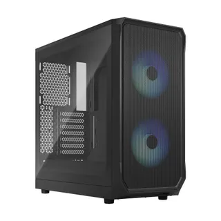 Boitier PC FRACTAL DESIGN Focus 2 RGB TG (Noir)
