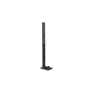 Support de rangement XAVAX Mural fixation universelle aspirateur balai noir