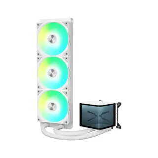 Kit de refroidissement TRYX Panorama - 360 mm Blanc