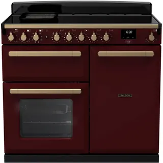Piano de cuisson induction FALCON ESTEL DELUXE TAB IND 100 CM BORDEAUX LAI