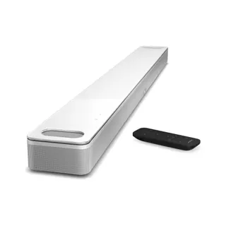 Barre de son BOSE Soundbar Ultra Blanche + Câble HDMI ADEQWAT 2.1/48Gpbs 3M Noir