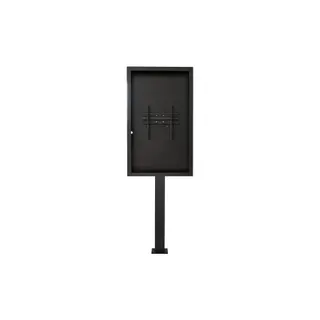 Pied TV KIMEX Caisson 55" à visser, Vesa 400x600 max