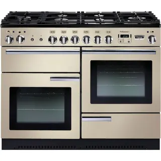 Piano de cuisson gaz FALCON PROF+110 MIXT CREM CHROME