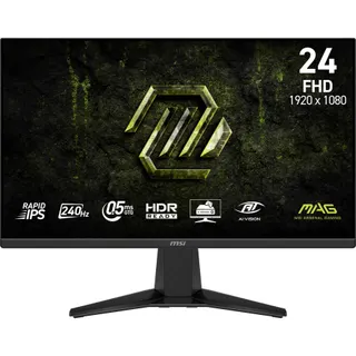 Ecran PC Gamer MSI MAG 245F X24 24" Full HD 240Hz Fast IPS 0,5 ms HDR