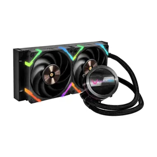 Kit de refroidissement VALK Dragonfang - 240 mm Argent et Noir