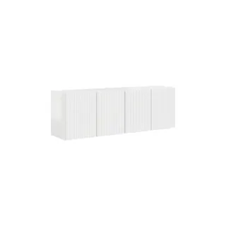 Meuble TV HELLOSHOP26 Meuble TV mural rectangulaire moderne av