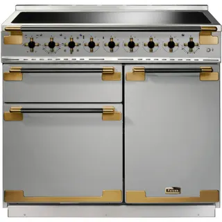 Piano de cuisson induction FALCON ELISE LUXE TAB IND 100 CMINOX et NOIR LA