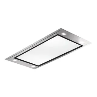 Hotte plafond ROBLIN INSPIRATION 1000 VERRE BLANC SANS MOTEUR