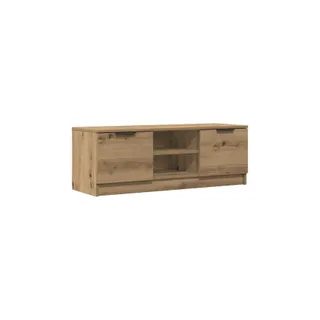 Meuble TV HELLOSHOP26 Meuble TV avec espace de rangement moder