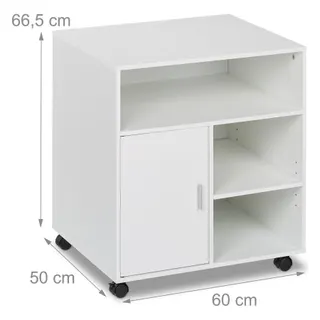 Armoire HELLOSHOP26 Caisson de bureau mobile pratique rangem