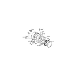 Cuve ARTHUR MARTIN cuve kit service soude complete