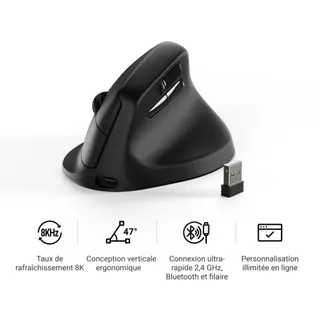 Souris Gamer Sans Fil KEYCHRON M5 8K Wireless