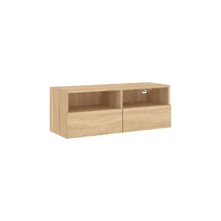 Meuble TV HELLOSHOP26 Meuble TV multimédia étagère télévision