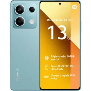 Smartphone XIAOMI Redmi Note 13 256Go Bleu Ocean 5G