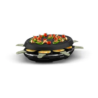 Raclette TEFAL RE31E810 eco 8 coupelles noir
